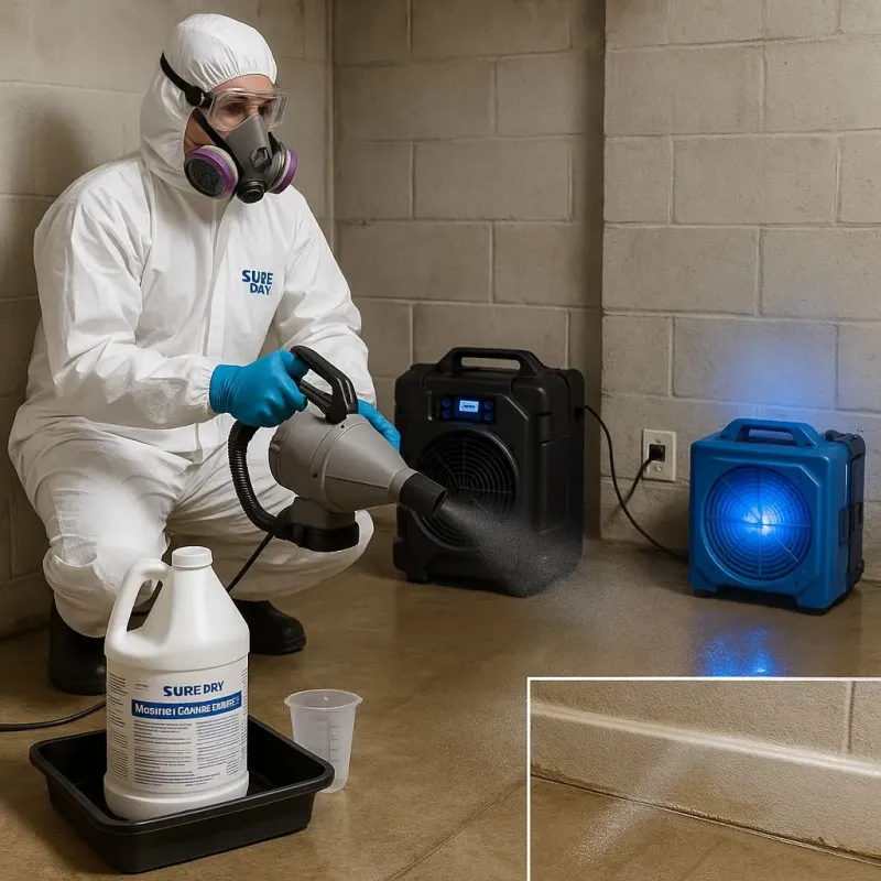 Sanitization and Odor Removal process in Langston, OK