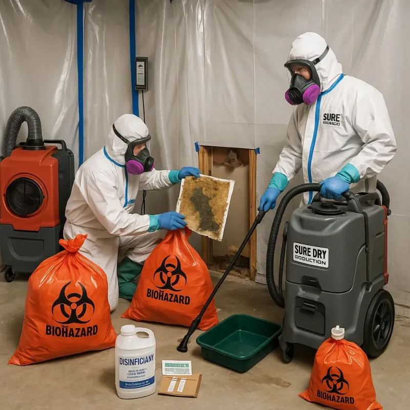 Contaminated Water Handling Protocols process in Langston, OK